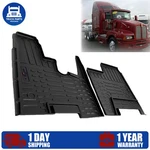 2PCS Floor Mats Set Liner For 2002-2006 Kenworth T600 T800 W900. Fixed Price $142.47.