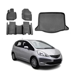Custom Floor Mats & Cargo Liners For Honda Fit 2.GEN 2009-2013 Hatchback 5 Pcs. Fixed Price $139.99.