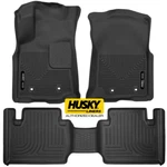 Husky X-act Contour Floor Mats Front & Rear For 18-23 Toyota Tacoma Access Cab. Fixed Price $199.99.