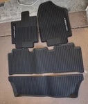 Black All-weather Floor Mats 2018-2026 Honda Odyssey. Fixed Price $105.00.