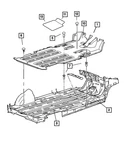 Genuine Mopar Floor - Front Mat Kit 82208353. Fixed Price $38.22.
