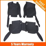Leather Front & Rear Surround Floor Mats Liners Blk For 2018-2024 Infiniti QX50. Fixed Price $45.19.