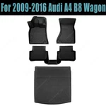 Tpe Floor Mats / Trunk Cargo Liner Set For 2009-2016 Audi A4 B8 Wagon New Black. Fixed Price $130.35.