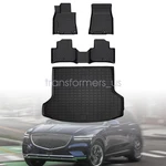 3D Tpe Floor Mats Liners & Trunk Cargo Fits 2022-2025 Genesis GV70 Black. Fixed Price $118.39.