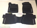 Oem 2012-2022 Sequoia All Weather Floor Liner Mats 7 Passenger With Rear Console. Fixed Price $99.98.