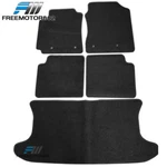 Fits 04-07 Scion Xb Wagon 4DR Front Rear Floor Mats Carpets 5PC Black Nylon. Fixed Price $59.98.