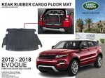 Land Rover Range Evoque Rear Rubber Cargo Floor Mat Genuine Oem VPLVS0091. Fixed Price $128.03.