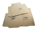 Floor Mats For Bentley Flying Spur Tailored Beige Carpets With Emblem Lhd New. Fixed Price $389.00.