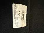 2017-2020 Honda Civic Hatchback Carpet Floor Mats Set Of For Rear. Oem. Fixed Price $30.00.