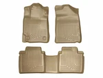 Husky Weatherbeater FRONT/2ND Row Floor Mats 3PC Fits 2007-2011 Toyota Camry Tan. Fixed Price $149.99.