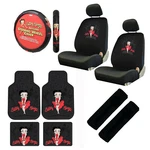 11PC Classic Betty Boop Car Truck Floor Mats Seat Covers & Steering Wheel. Fixed Price $183.93.