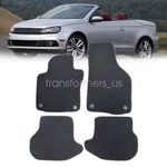 For 2007 2008 2009-2016 Volkswagen Eos Front & Rear Floor Mats Carpet Black New. Fixed Price $44.29.