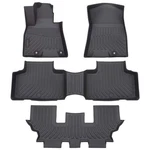 Floor Mats 3 Rows Liner For 2021-2024 Genesis GV80 7 Seat All Weather Tpe Rubber. Fixed Price $75.99.