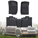 Tpe 1ST & 2ND Floor Mats Liners 2006-2010 Ford Explorer Mercury Mountaineer. Fixed Price $71.59.