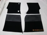 1959-63 Mark Ii Saloon Black Front Floor Carpets Automatic. Fixed Price $236.00.