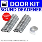 Heat & Sound Deadener Bmw 7 Series E65 2002 - 08 Door Kit + Seam Tape 4239CM2. Fixed Price $32.95.