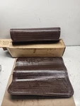 Rear Nos Gm Contour Rubber Floor Mats #997867 Briar Brown Pair. Fixed Price $42.50.