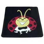 Empi 15-1098 Vw Bug Rear Rubber Floor Mats With Colored Lady Impression. Fixed Price $109.94.