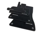Original Amg Floor Mats Sl R232 Velour Black Roadster Carpet Fabric 4-PIECE. Fixed Price $244.56.