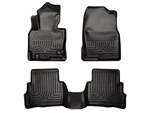 Husky Weatherbeater FRONT/2ND Row Floor Mats 3PC Fits 2013-2016 Mazda CX-5 Black. Fixed Price $149.99.
