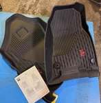 2019-2020 Dodge Ram 1500 Rebel Front Black / Red Floor Mats 6RN601XRAA. Fixed Price $243.09.