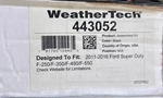 Weathertech 443052 Floorliner 2011-2016 Ford Super Duty 2ND Row, Black *. Fixed Price $89.99.