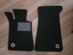Anti-friction Hand-made Modern Pattern Mbenz R129 R107 Front Black Floor Mats. Fixed Price $348.30.