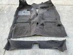 Bmw E12 528I 530I Factory Floor Covering Carpet Set Black Oem 182K Miles. Fixed Price $66.43.