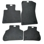 Bmw Black Carpet Floor Mats Set Of Visscher Caravelle 7478825-08 0022067010. Fixed Price $80.00.