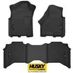 Husky X-act Contour Front Back Floor Mats For 19-24 Dodge Ram 2500 3500 Crew Cab. Fixed Price $199.99.
