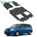 Fits 08-20 Dodge Grand Caravan 08-16 Town & Country Floor Mats Tpe 3D Carpets. Fixed Price $84.99.