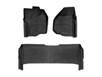 Weathertech Floorliner Hp 2013-2016 Ford Super Duty 1ST & 2ND Row, Black. Fixed Price $268.90.