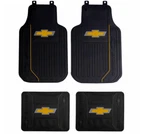 New Chevy Elite Bowtie Logo Car Truck Front / Back All Weather Rubber Floor Mats. Fixed Price $90.65.
