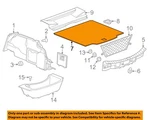 Gm Oem 13-19 Xts Rear Body Interior Trim-floor Cover 84424382. Fixed Price $356.06.