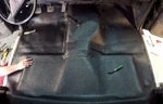 Acc Black Vinyl Flooring Fits 1997-1999 Chevrolet K1500 Ext Cab With Rear Air. Fixed Price $247.95.
