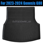 Tpe All-weather 3D Trunk Cargo Liner Floor Mat Fits 2023-2024 Genesis G80 Black. Fixed Price $64.39.