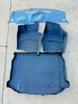 Black Weathertech Floorliner Hp 2012-2019 Volkswagen Vw Beetle 1ST Row + Cargo. Fixed Price $114.98.