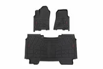 Rough Country Sure-fit Floor Mats Front & Rear Crew For Ram 1500 2025. Fixed Price $151.95.
