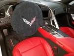 2014 - 2019 Corvette C7 Stingray Z06 Steering Wheel Cover By Seat Armour. Fixed Price $29.99.