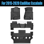 3 Row Floor Mats Liners Set Fit For 2015-2020 Cadillac Escalade Tpe All Weather. Fixed Price $118.19.