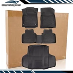 For 2018-2022 Honda Accord Sedan Floor Mats + Trunk Cargo Liner Waterproof Tpe. Fixed Price $88.95.