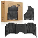 3W Floor Mats For 2019-2026 Dodge Ram 2500/3500 Crew Cab With Bucket Seat Liners. Fixed Price $114.99.