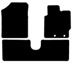 Premium Tailored Car Floor Mat Set 3PCS Front Left Right For Toyota Yaris 11-22. Fixed Price $47.26.