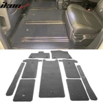 Fits 21-26 Toyota Sienna 7 Passenger Floor Mats Gray Front Rear Carpets 9PC. Fixed Price $46.99.
