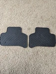 2017-2022 Jaguar Xe X760 Rear Floor Liner Rubber Mat Set Of Oem. Fixed Price $45.00.
