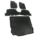 Rugged Ridge 12988.04 Floor Liner Kit Black Door For 11-18 Jeep Wrang. Fixed Price $299.99.