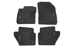 Oem New Genuine 2014-19 Ford Fiesta All Weather Rubber Vinyl Black Floor Mats. Fixed Price $160.06.