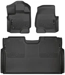 Husky Liners Fits 15-23 Ford F-150 Supercrew Weatherbeater Black Front & 2ND. Fixed Price $149.99.