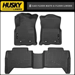 Husky Liners Weatherbeater Floor Mats For 2018-2023 Toyota Tacoma Double Cab. Fixed Price $229.99.
