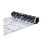 Hi-tech Auto Adhesive Plastic Floor Mat, Mil Perforated Every 24" 100 M.... Fixed Price $65.20.